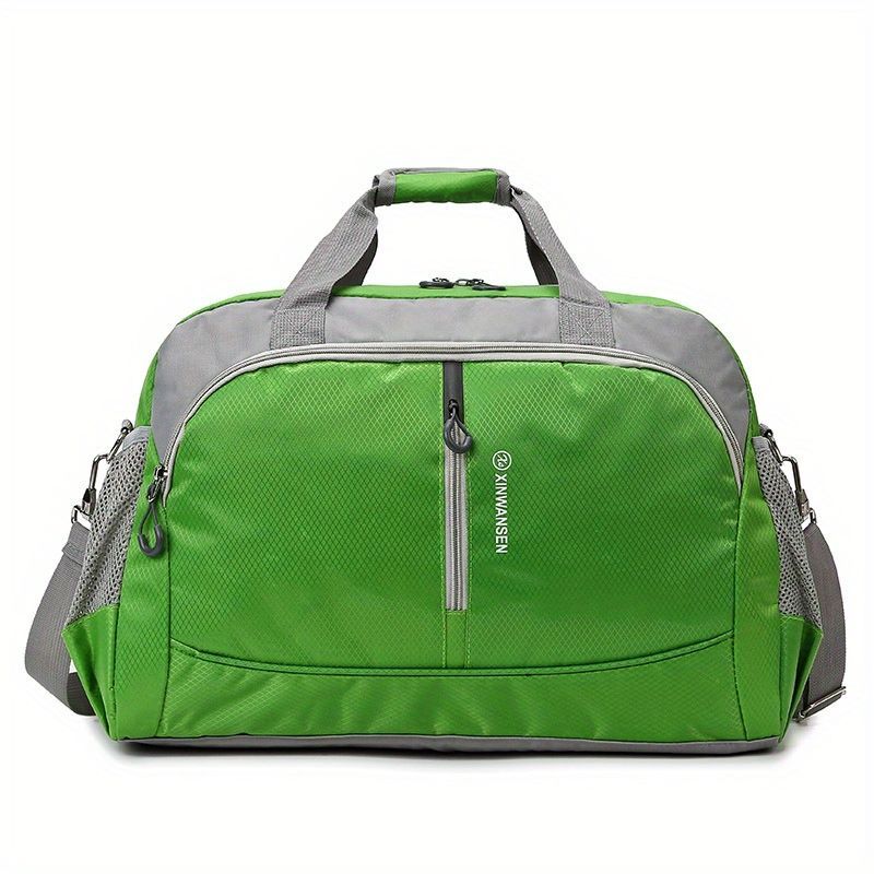 Travel Duffel Bag Multicolor Duffel Durable Travel Bag Spacious Duffel Bag - Gray - Size L — image 6