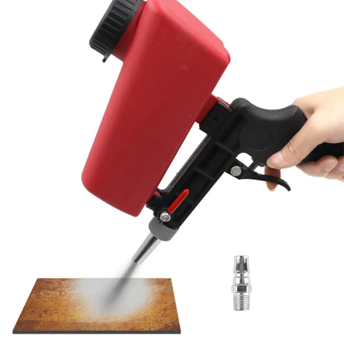 Handheld Sandblasting Tool Portable Pneumatic Tool For Rust Paint Cleaning Use โ image 6