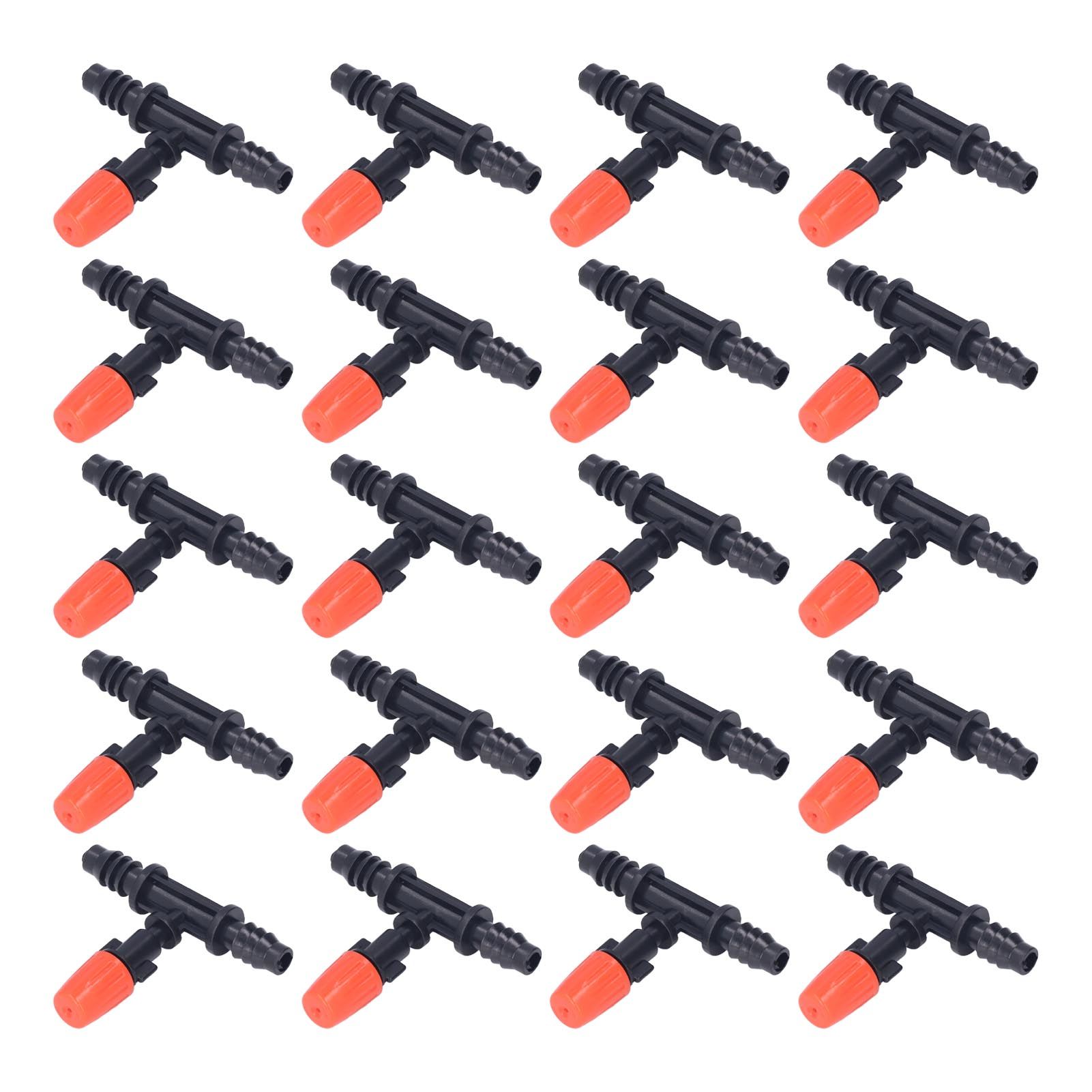 20pcs Drip Irrigation Nozzles Drip Irrigation Mister Heads for Garden Irrigation Agricultural Irrigation — image 4