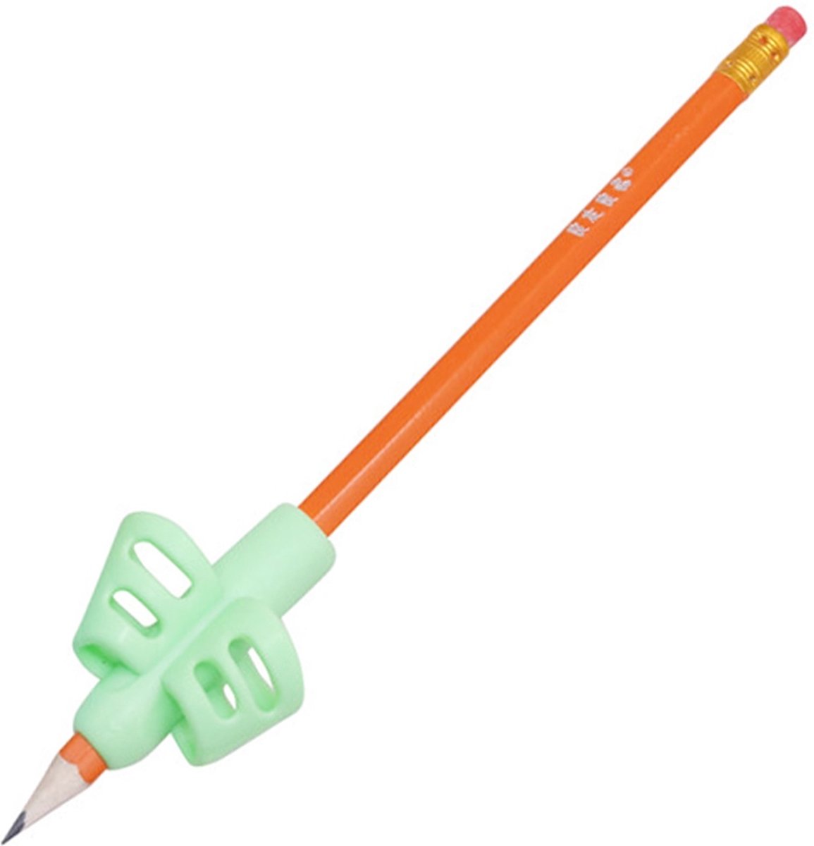 Pencil Grips | Finger Grip Writing Aids for Children & the Elderly | Pencil Holder | Pen Holder | Writing Aids | 2 Pieces — image 3