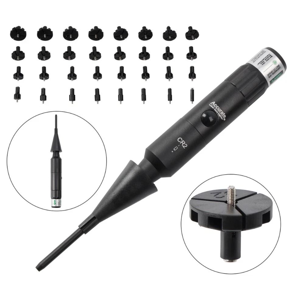 Professional Laser Bore Sight Kit Multiple Caliber Upgraded Green Bore Sighter โ image 5