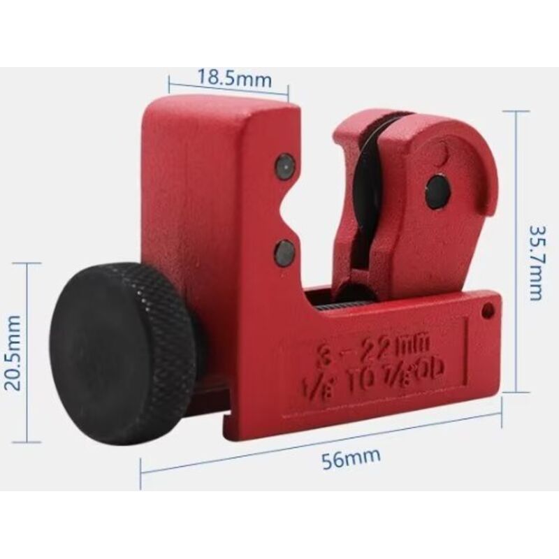 Metal Pipe Cutter Copper Pipe Cutter 3-22Mm Tube Cutter Aluminum Pipe Cutter Water Pipe Air Conditioning Repair Tool โ image 3