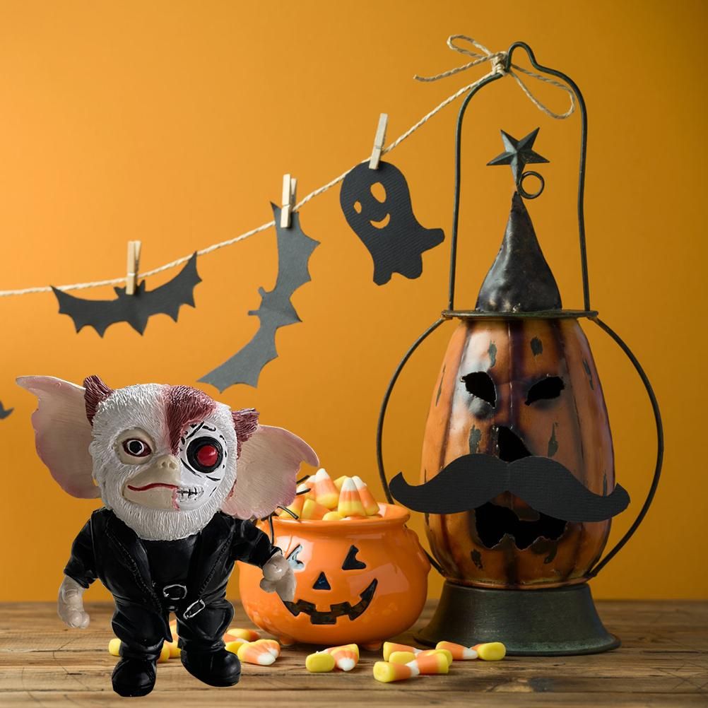 Movie Doll Simulation Horror Doll Decorations Desktop Resin Ornaments for Garden Living Room Bedroom — image 6
