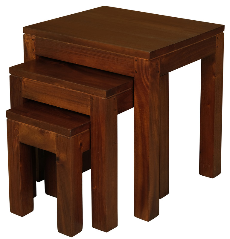 Amsterdam Nest of Table Set of 3 (Mahogany) โ image 2