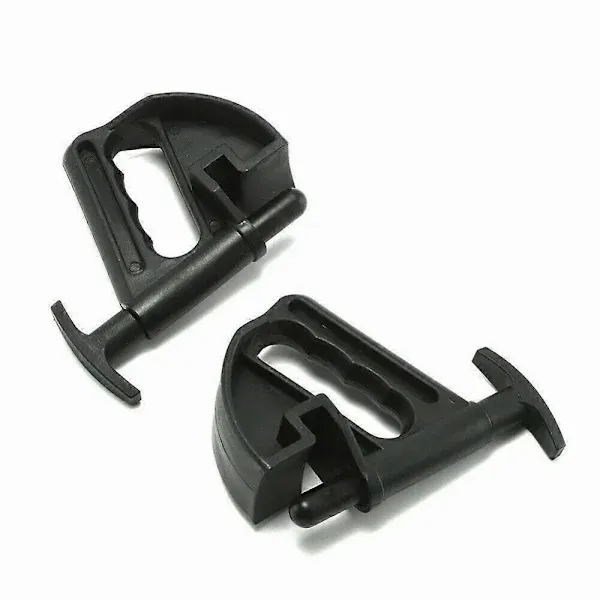 2pcs Car Tire Changer Rim Clamp Tire Mounting Machine Rim Pressing Tool Wheel Changing Aid Rim Clamp Adapter Black Accessories, Made of Plastic โ image 5