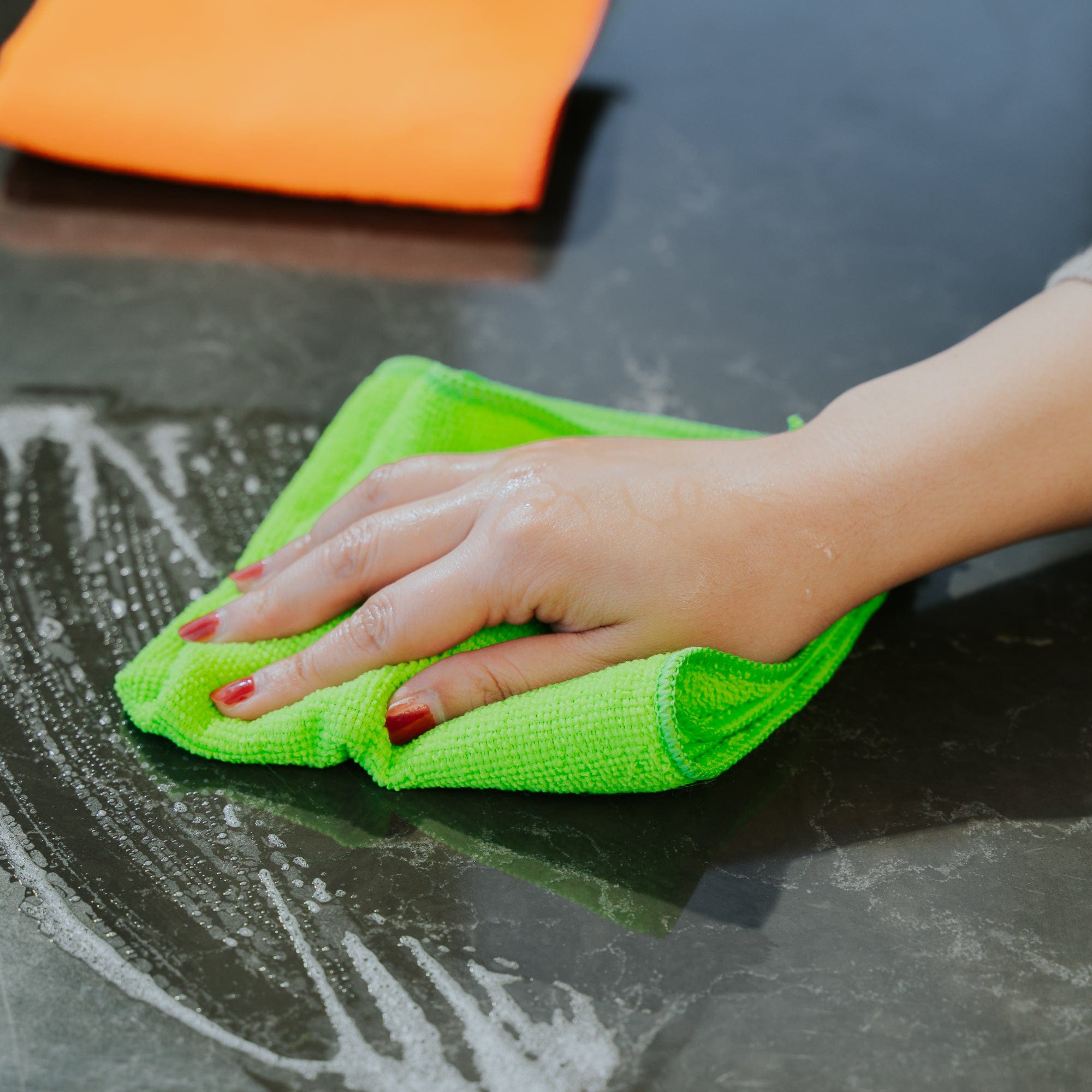 10PK Spiffy 40cm Smart Microfibre Dusting Super Absorbent Kitchen Cloths — image 2