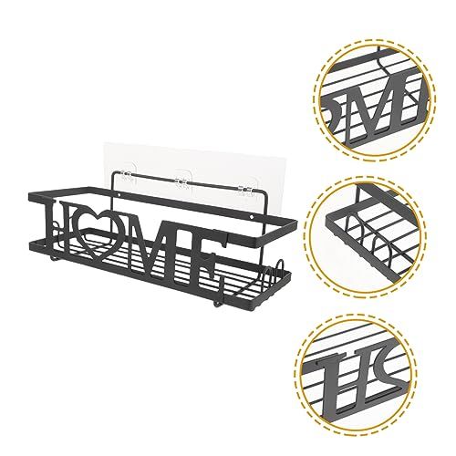 Iron Bathroom Shelf Storage Shelves Towel Rack Tinsel Storage Shelf Bathroom Organizer Basket Shower Organizer Bathroom Shelves โ image 3
