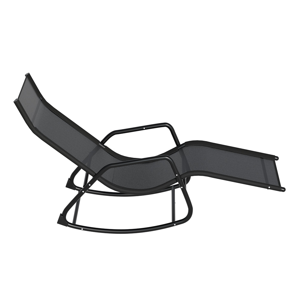 Gardeon Sun Lounge Rocking Chair Outdoor Lounger Patio Furniture Pool Garden โ image 4