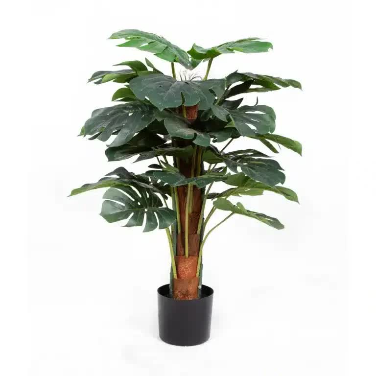 Premium Artificial Monstera Deliciosa Tree 100cm โ image 3