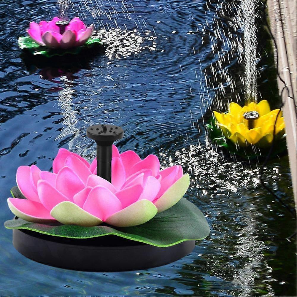 Solar Pond Fountain Solar Water Fountain for Bird Bath Garden — image 2