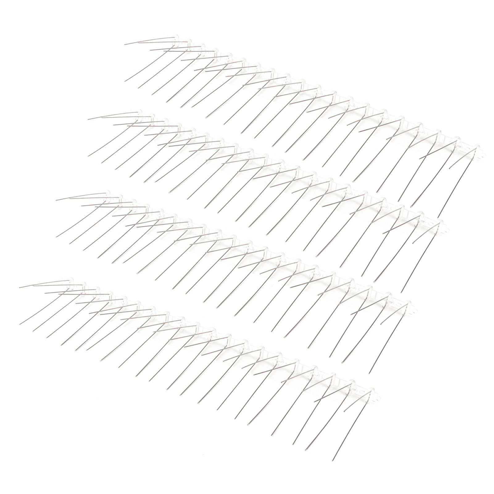 6Pcs Anti Bird Spike Stainless Steel Outdoor Birds Pigeons Repellent Tool Fence Wall Accessory — image 3