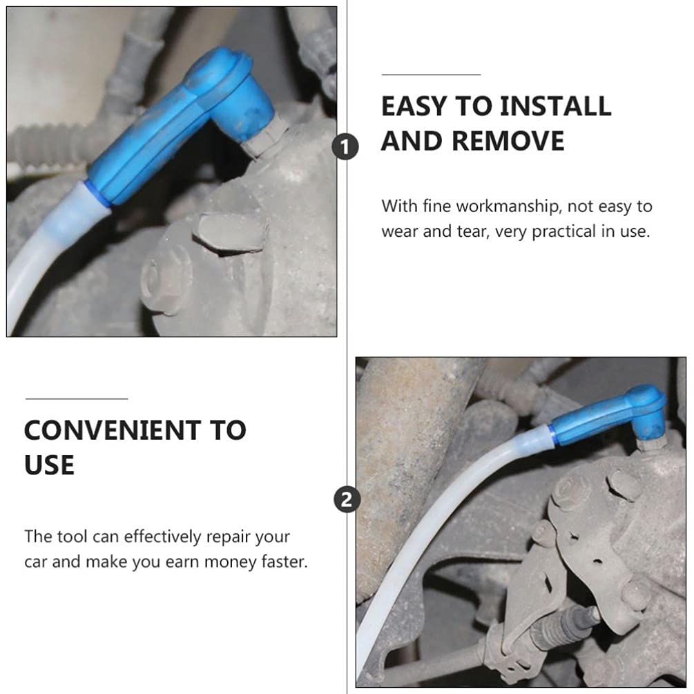 Exchange Tool Connector Brake Bleeding Kit 5pcs Car Oil Bleeder Pump Exchange Adapter Professional Pumping Connectors Brake โ image 2