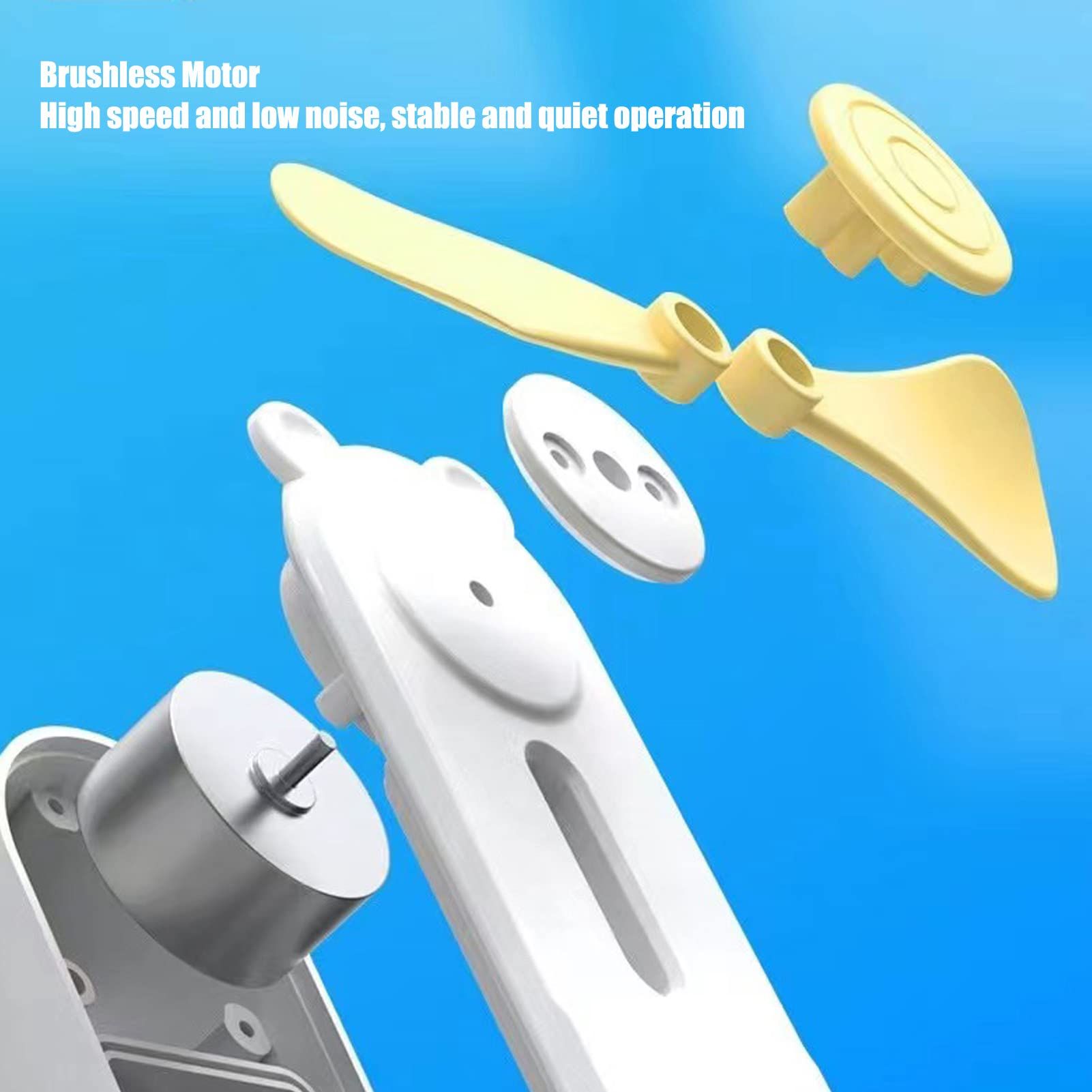Handheld Fan Misting Fan, Handheld Fan Rechargeable Portable Rechargeable Face Hydration Spray Water Mist Fan Mini Cooling — image 3