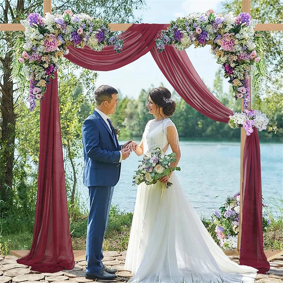 Heavy Duty Square Wedding Arch Wooden Backdrop Stand Balloon Floral Arch Frame โ image 3
