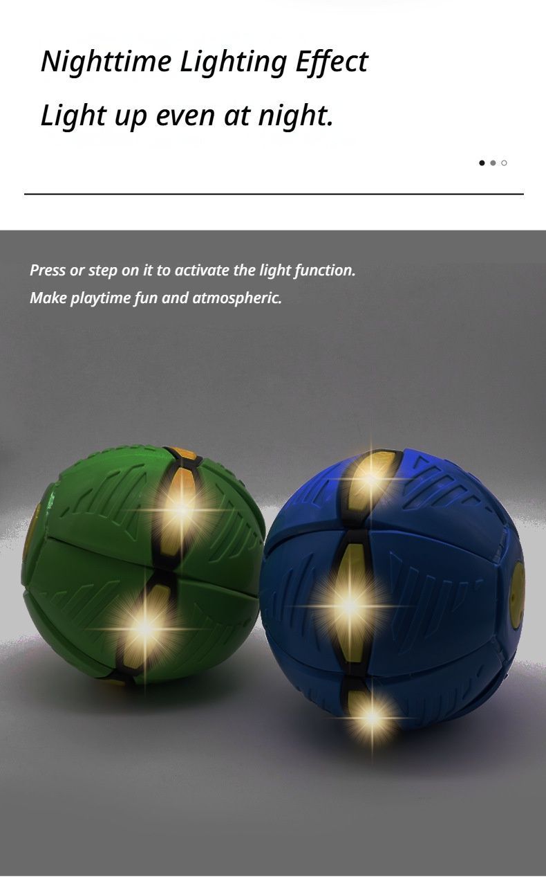 Frisbee Deformation Ball - green + 6 Light Version×5 — image 6