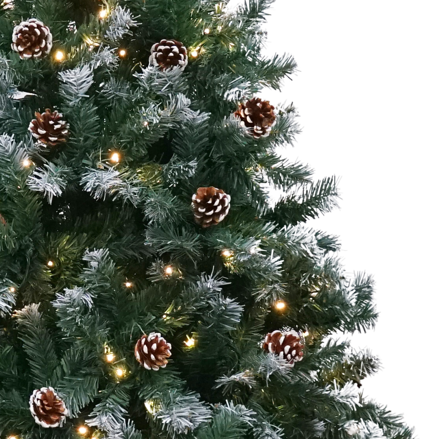 Christabelle 1.8m Pre Lit LED Christmas Tree Decor with Pine Cones Xmas Decorations โ image 6