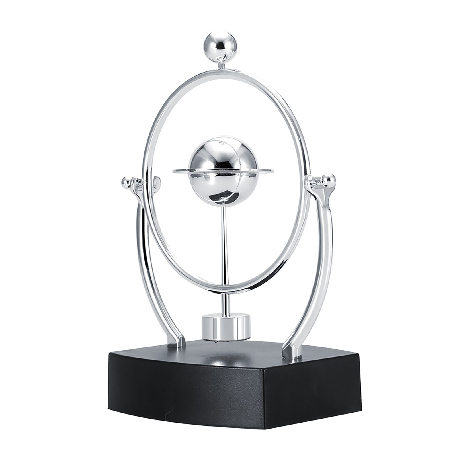 Creative Revolving Gadget Perpetual Motion Desk Office Decor Physics Science Art Toy — image 2