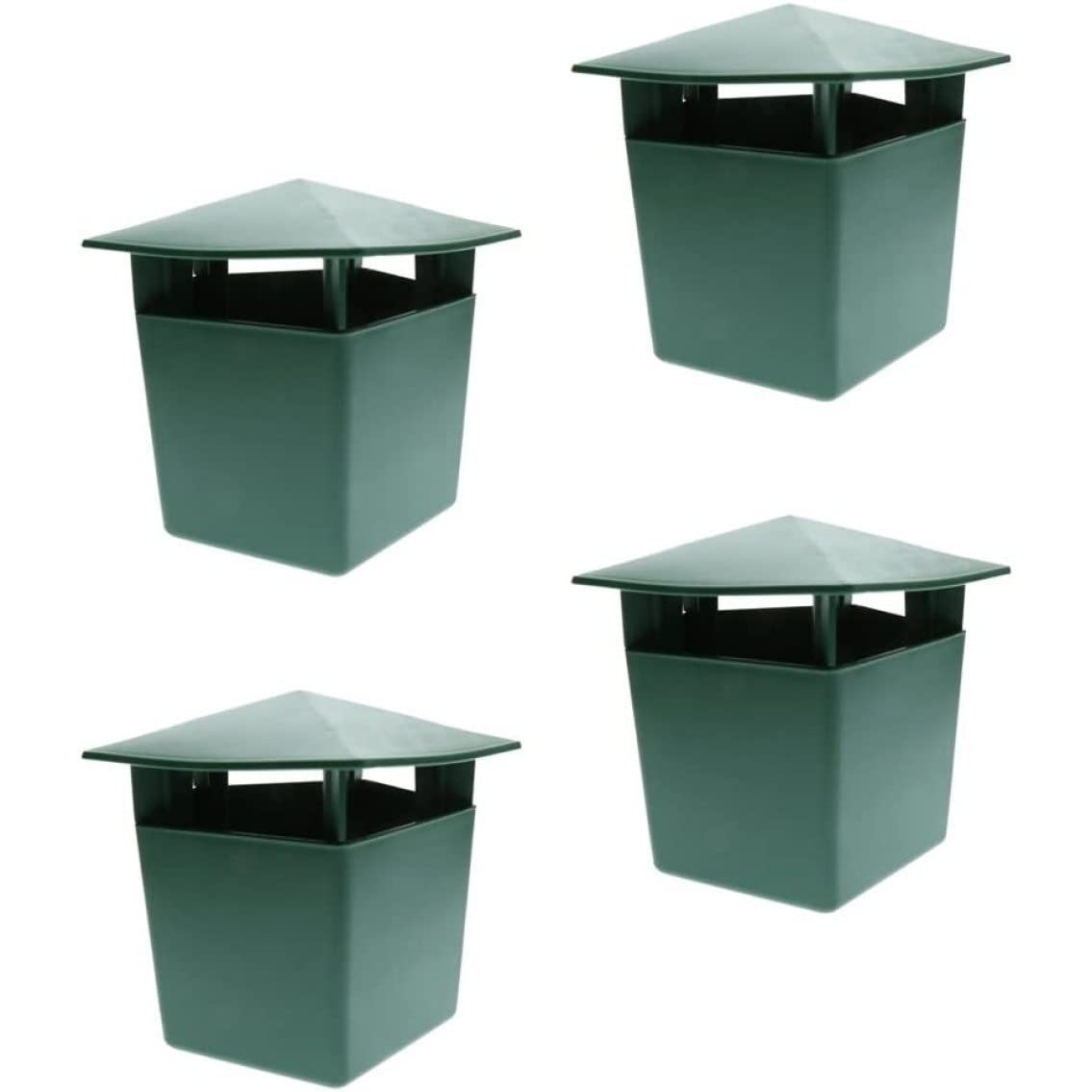 4 Pieces Beer Slug & Snail Traps Friendly to Catch Snails Catcher, for Kids and Pets Garden Decor — image 3
