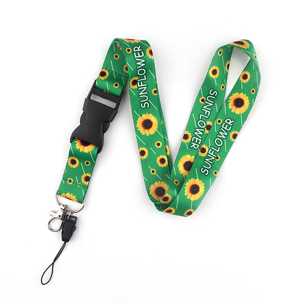 Smooth Sunflower, Stars Lanyard Black โ image 3