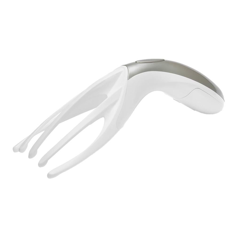 Finger Gripper Claw Massager Electric Head Massager Octopus Scalp Stress Relax -White — image 5