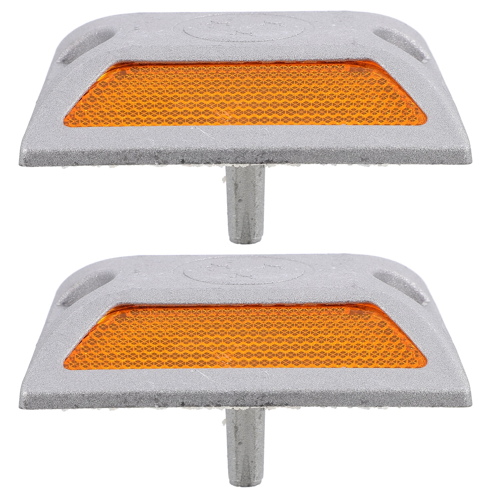 2Pcs Driveway Reflectors Assorted Color Square Aluminum Road Markers Drivers 10.00X10.00X4.50CM โ image 6
