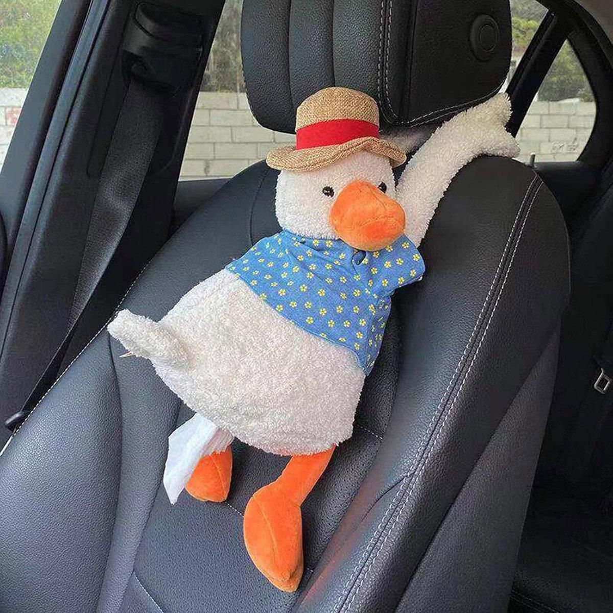 Cute Cartoon Tissue Box Holder for Car Home Female Auto Accessories Paper Case โ image 6