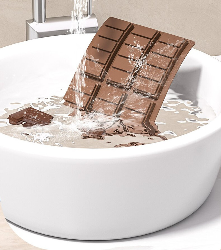 (5 PCS )YH913 Silicone Chocolate Bar Mold - BPA-Free, Heat-Resistant, Non-Stick Baking Tray, Measures 25.8 cm x 17 cm x 1.5 cm โ image 4