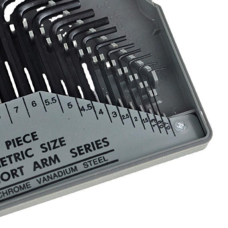 30Pcs Hex Key Metric & Imperial Allen Alan Allan Key Set Tools Kit Crv Au Stock — image 6