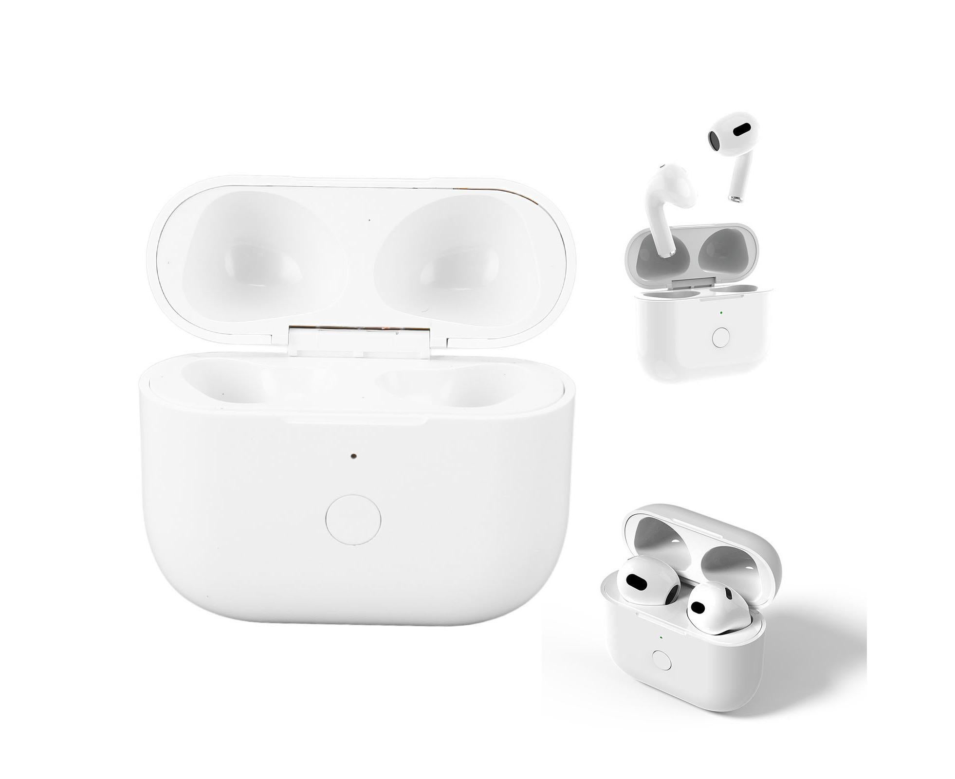 Wireless Charging Case for IOS Earbuds 3 600mAh Charger with Bluetooth Pairing โ image 2