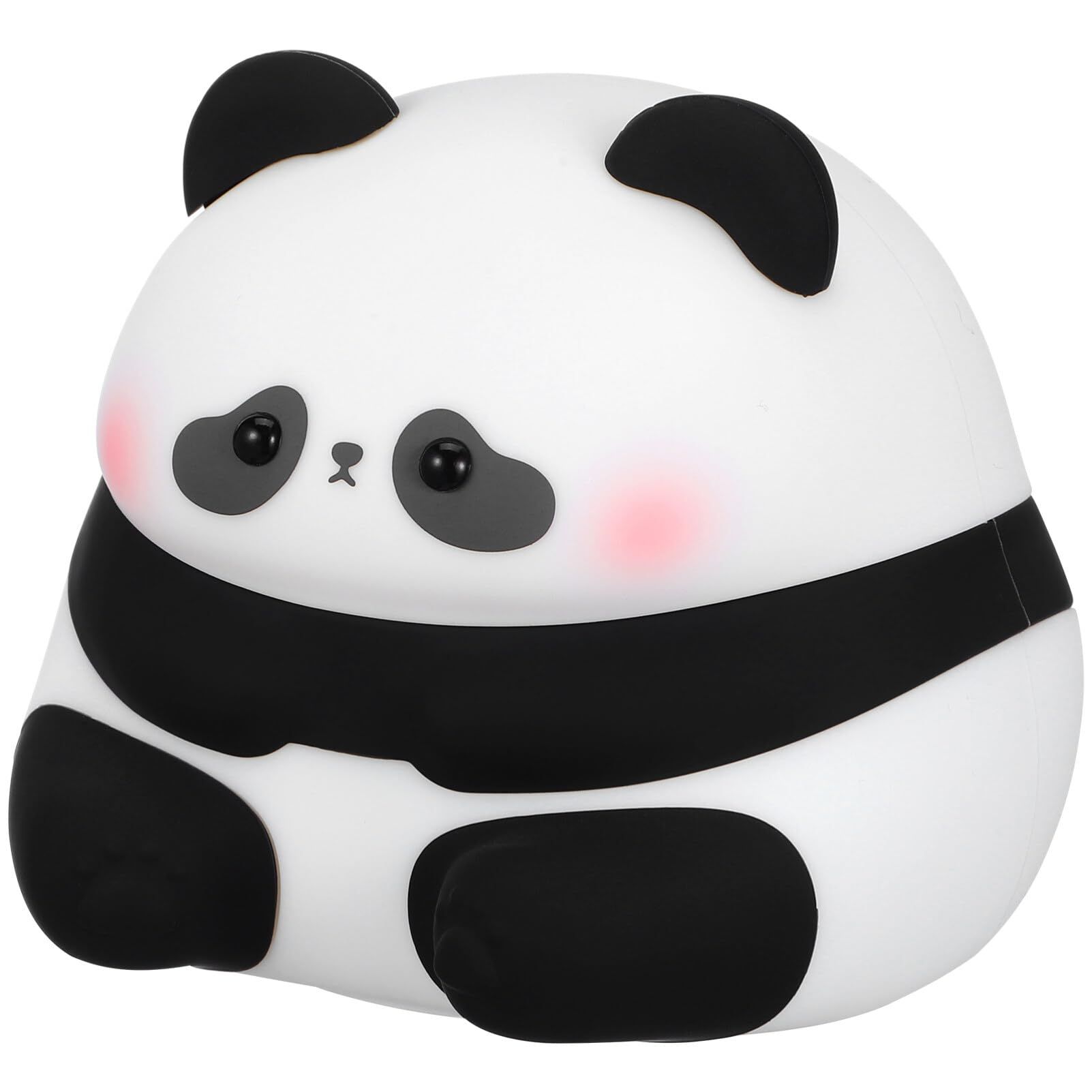 Cute panda night light, LED animal night light, silicone dimming kindergarten night light, bedroom decoration