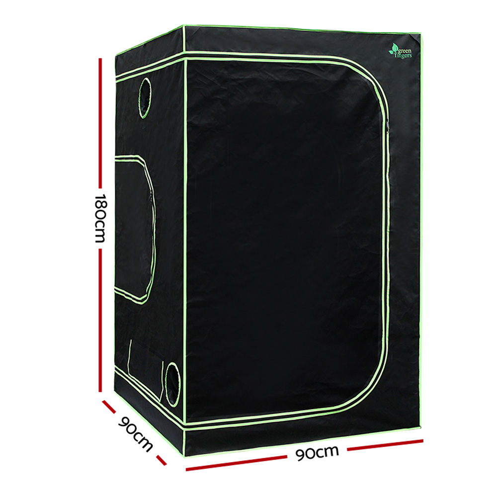 Greenfingers Grow Tent 90 × 90 × 180CM Hydroponics Kit Indoor Plant Room System — image 2