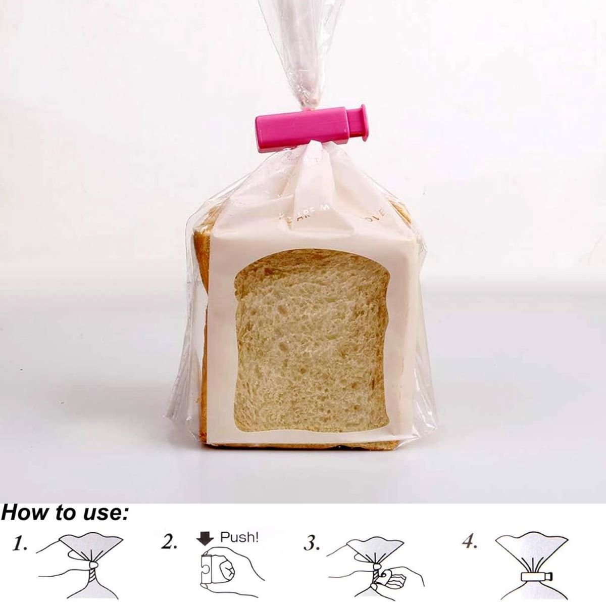 Bag Sealer - 12 Pieces - Freshness Clips - Sealing Clamps - Sealing Clips - Bag Sealer – Bag Clamps - Bag Sealer - Sealing Clips - Clamps - Bag Clamp - Kitchen — image 4
