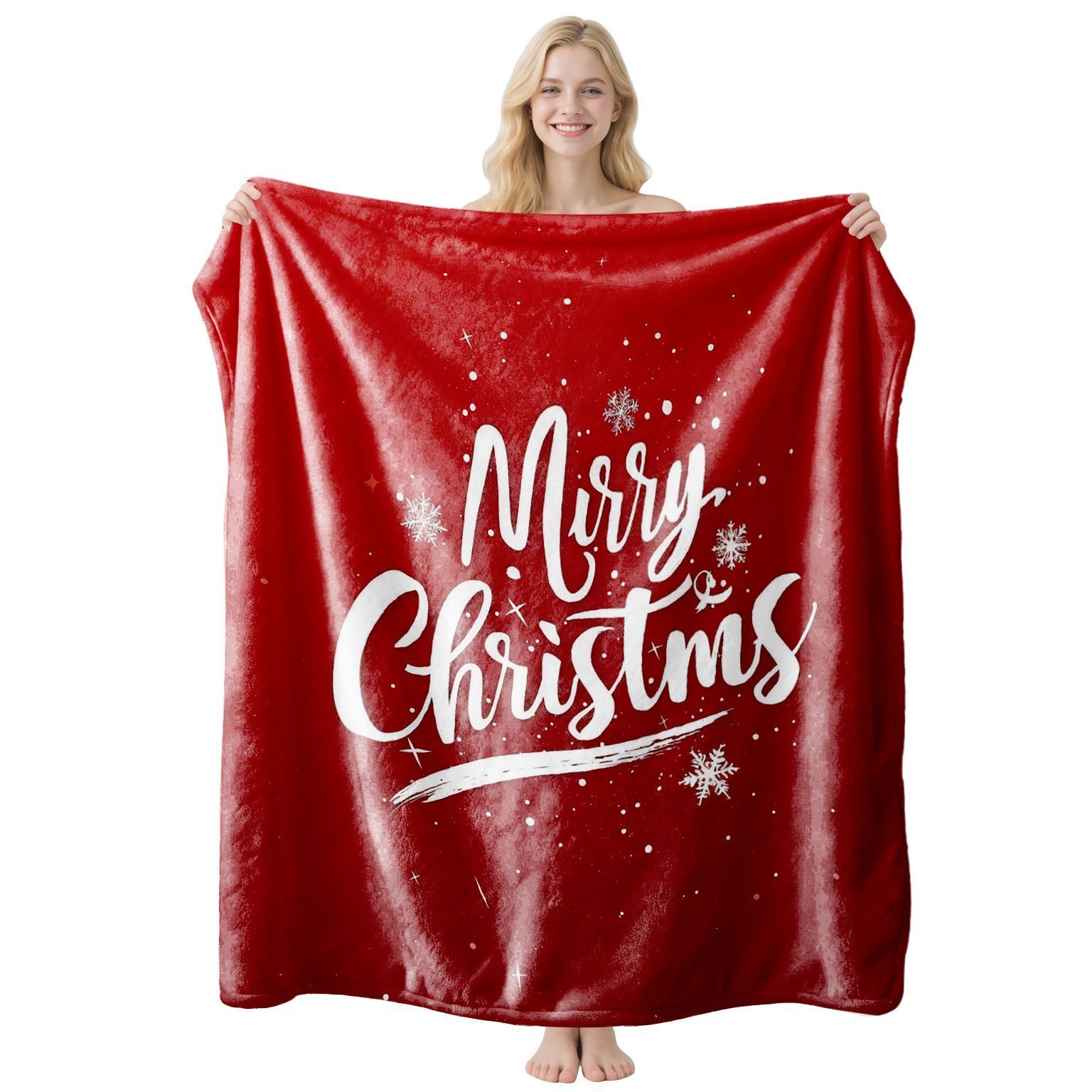 Plush Household Flannel Throw, Christmas & Halloween Decorative Nap Cover, Wonderful Holiday Gifting Option For Sofa And Bed, Style FLR‑193, Size L, 130x150cm