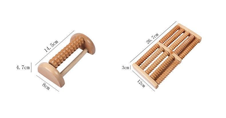 Elevated Five-Row Foot Roller Massager, Targeted Plantar Acupoint Stimulation, Thoughtful Gift For Office & Family — image 3