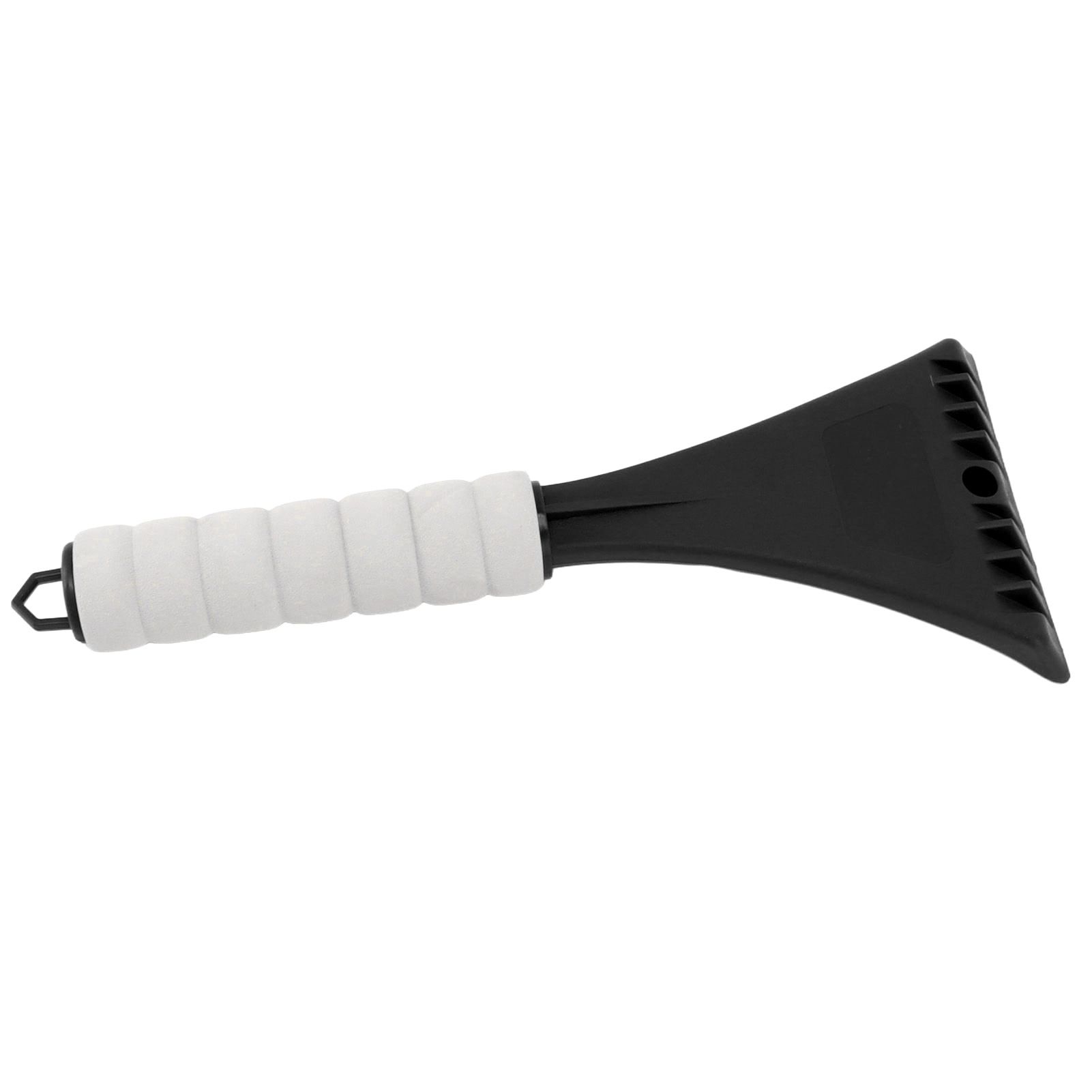 Car Windshield Shovel EVA Ergonomic Handle Rounded Corner Safe Portable Car Ice Scraper for Vehicle Outdoor Snow Black — image 5