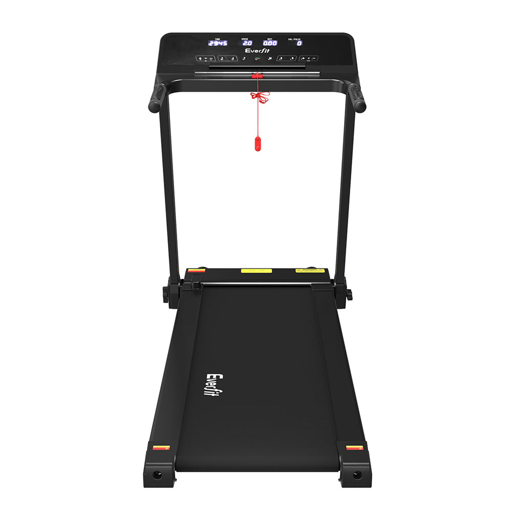 Everfit Treadmill Electric Home Gym Fitness Exercise Knob Foldable 420mm Black โ image 3
