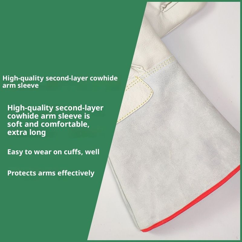 Cryogenic Gloves Low Temperature LNG Liquid Nitrogen Protective Gloves Cold Storage Safety Frozen Gloves-36cm — image 3