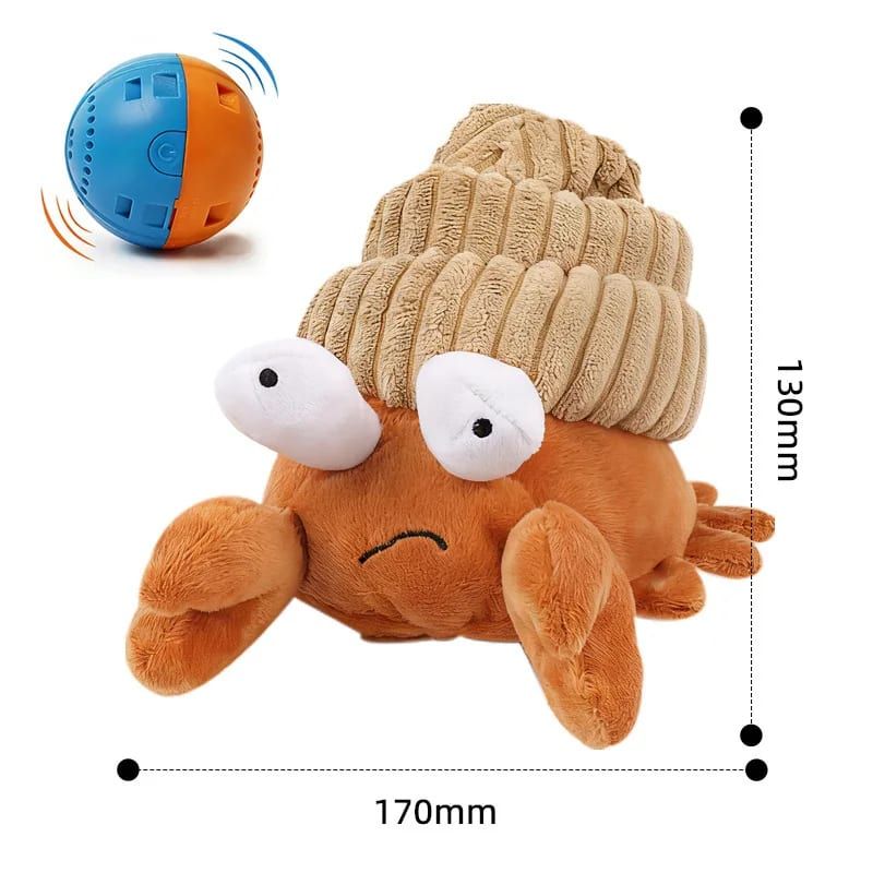 Interactive Rechargeable Electric Plush Dog Toys with Vibration and Sound – Self-Playing Wiggling Puppy Companion for Solo Entertainment and — image 2