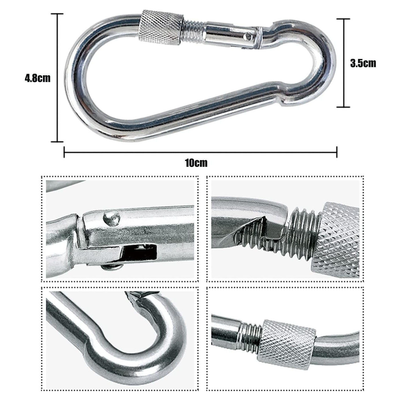 16mm 20m Safety Climbing Rope Nylon Rock Static Outdoor Boat Anchor Marine Rope Dock Lines Rope — image 6