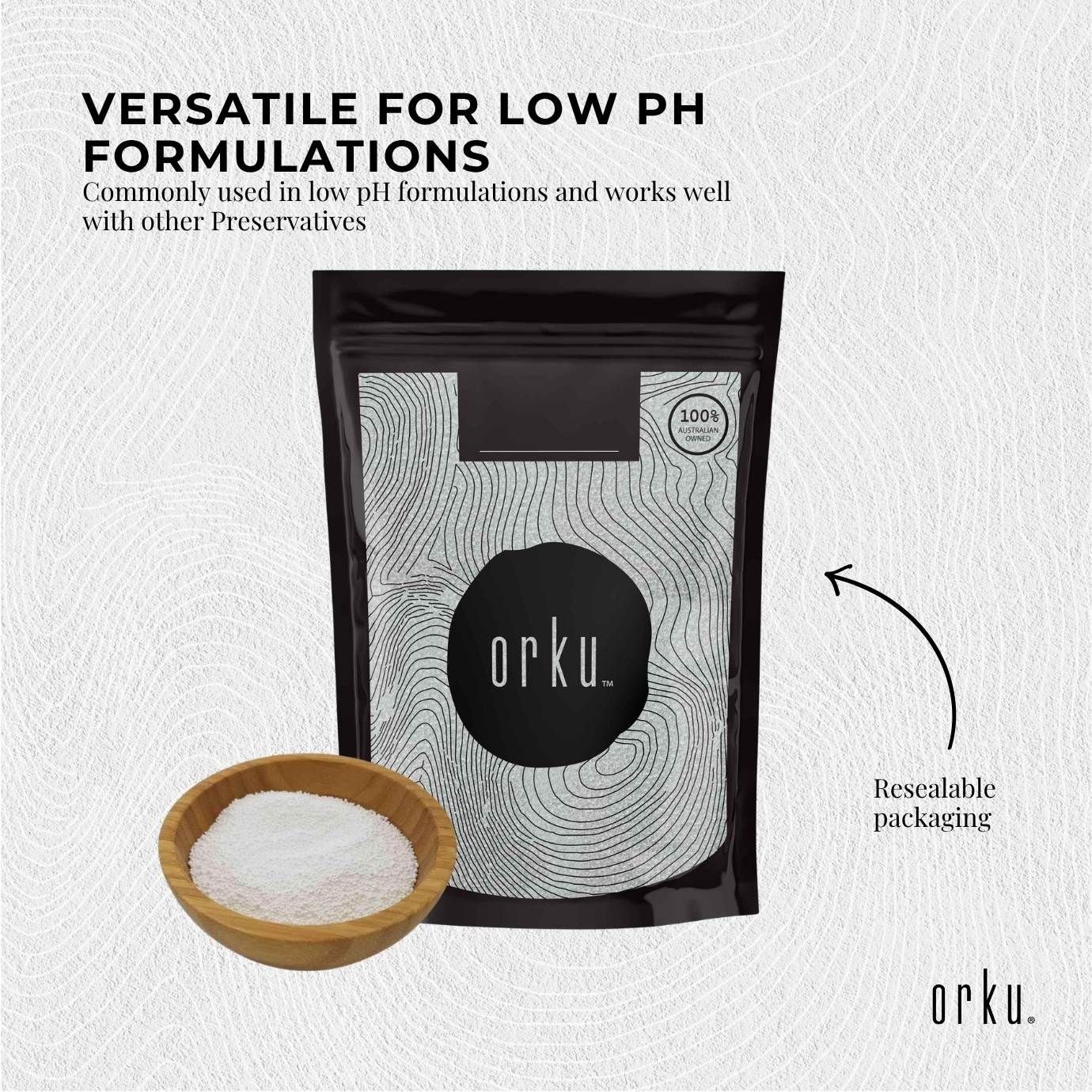 Orku 2Kg Sodium Benzoate USP/FCC Grade Prills – E211 Preservative CAS 532-32-1 — image 4