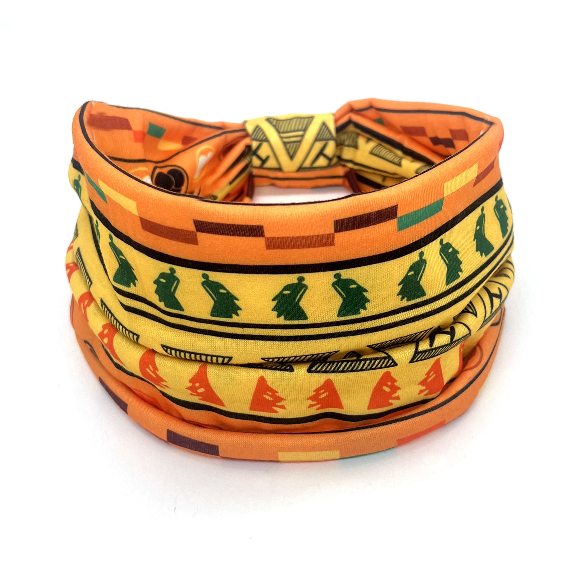 Wide Headbands for Women Fashion Vintage Hairband Vintage Design Headwrap Non Slip Knotted Hair Band Sport 4pcs โ image 3