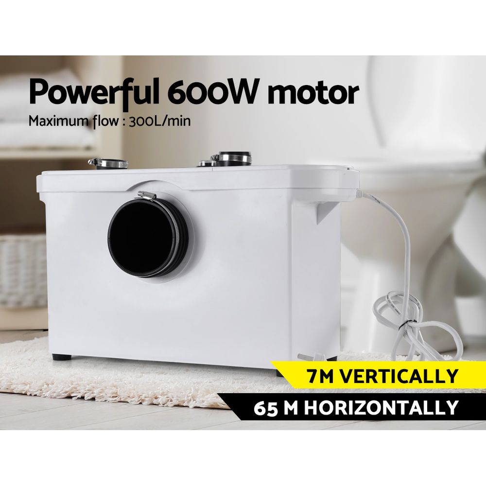 Giantz Macerator Sewerage Pump Waste Water Marine Toilet Disposal Laundry Unit โ image 4