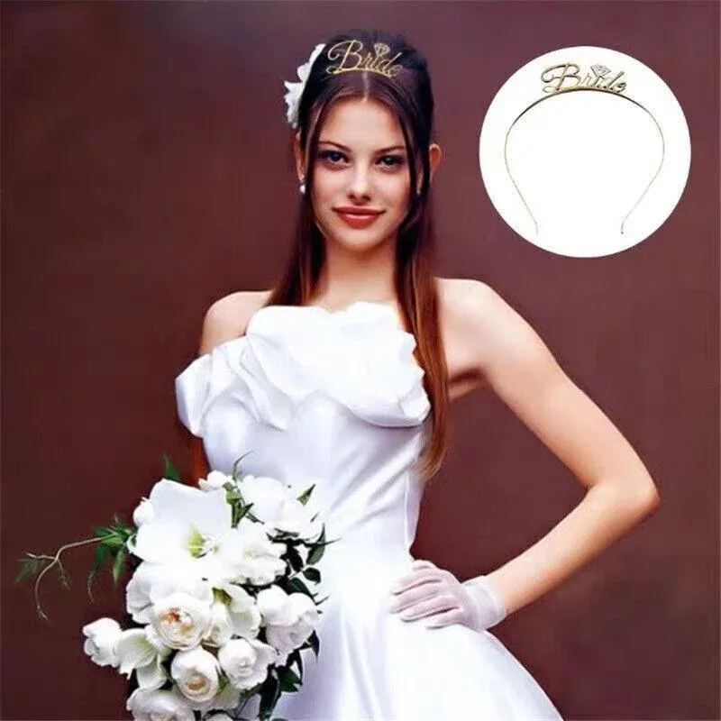 Bride To Be Hen Veil Sash Tiara Hens Night Bridal Shower Kitchen Tea Accessories - Package 4 โ image 5