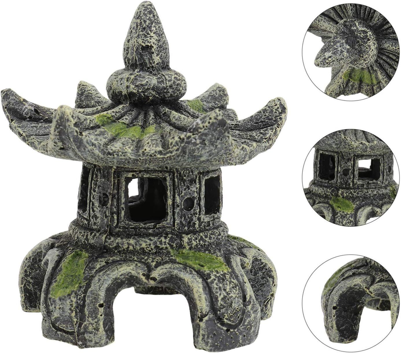 Aquarium Breeding Cave Shrimp Shelter Pavilion Aquarium Decor Landscape Ornament Breeding Hiding Spots Holes Fish — image 4