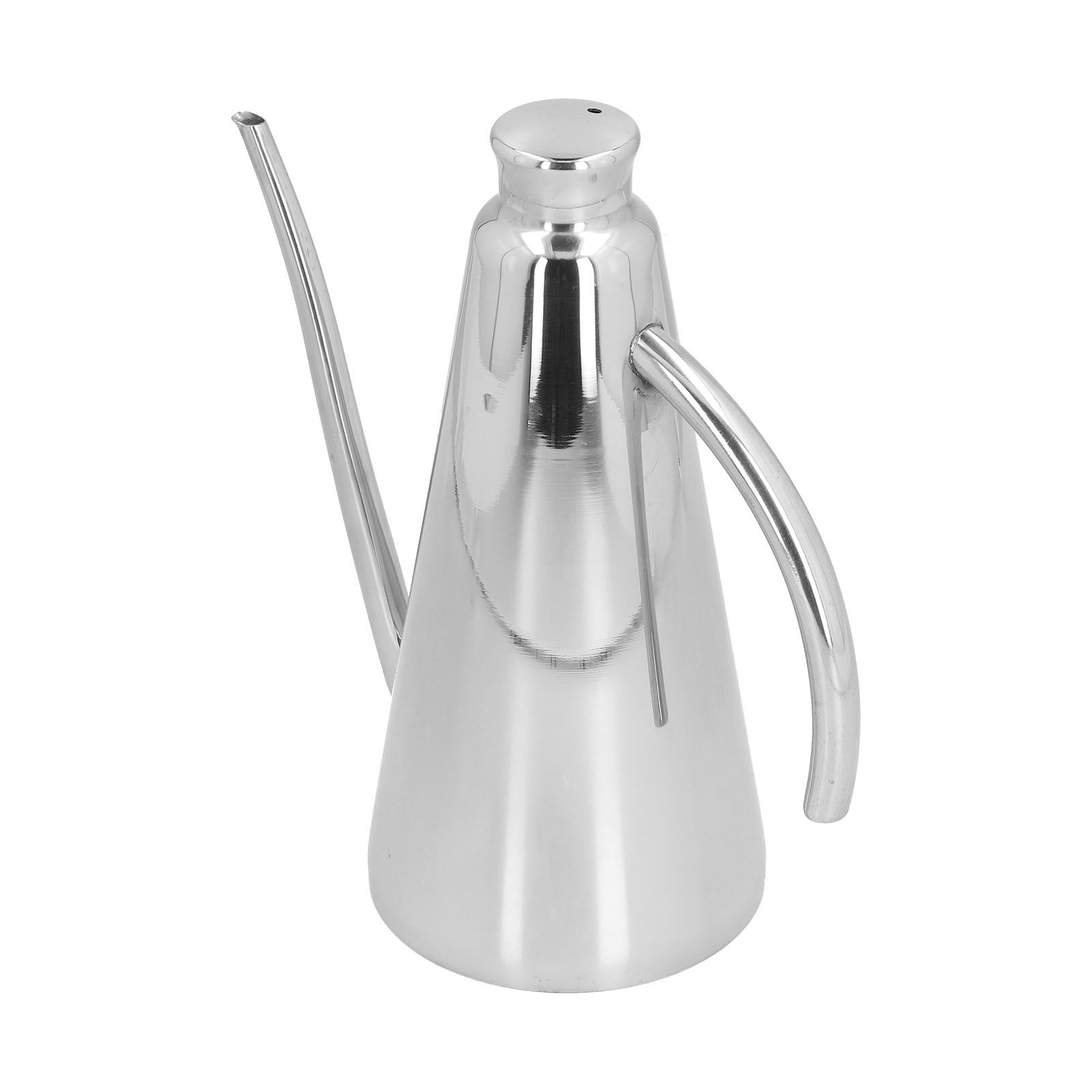 Stainless Steel Oil Can Leakproof Easy to Use and Clean Household Oil and Vinegar Pot — image 2