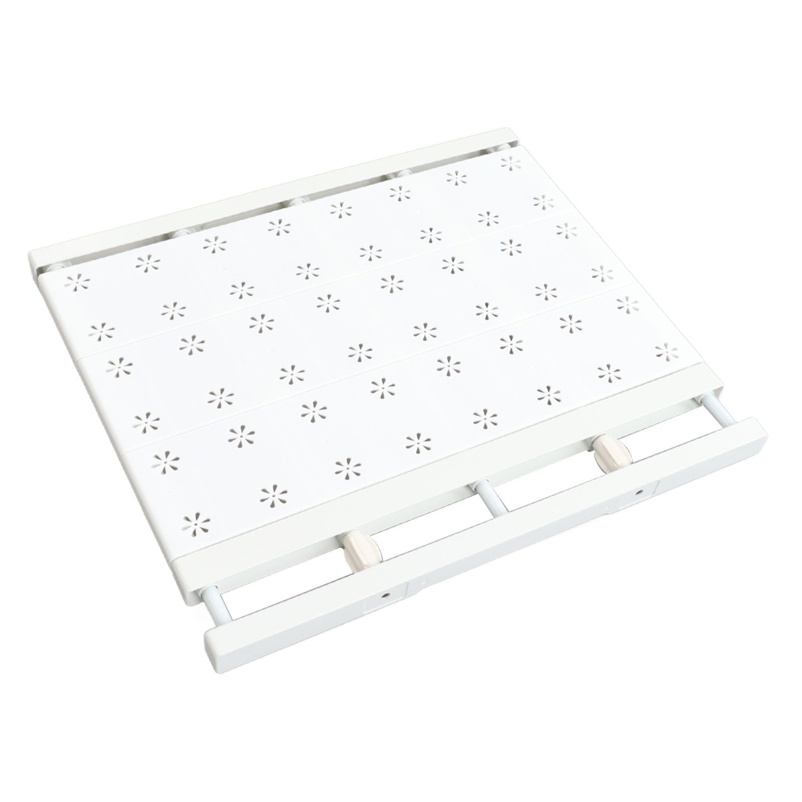 Expandable Closet Shelf Space Saving Punch Free Strong Bearing Capacity Wardrobe Clothes Dividers for Home 38-60cm/15.0-23.6in — image 6