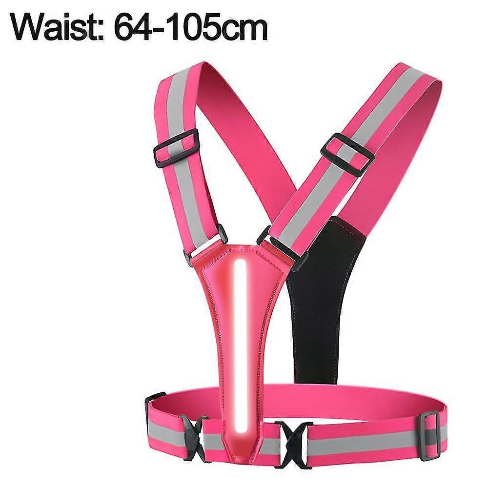LED Reflective Vest, High Visibility Light Up security Gear for Night Running & Cycling — image 2