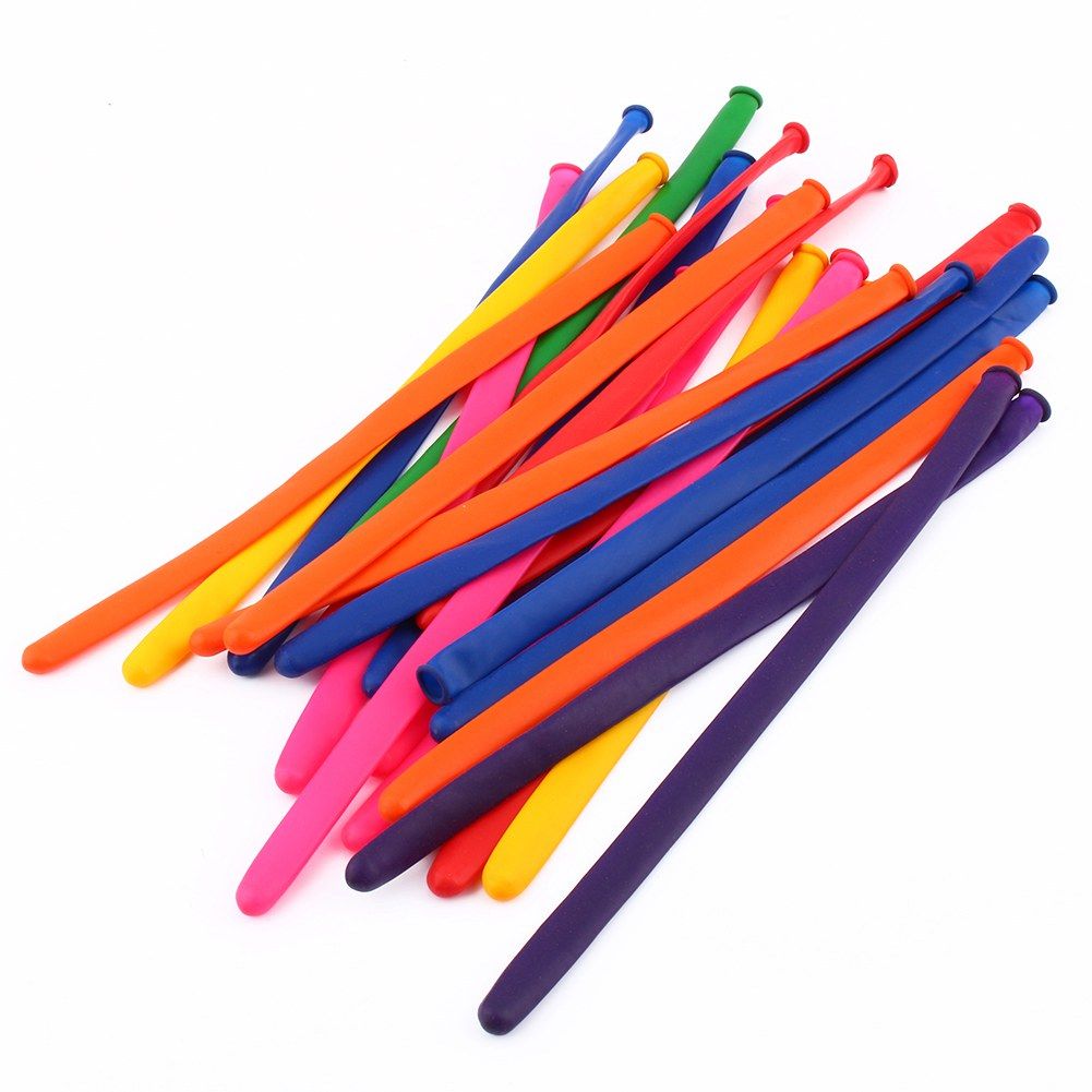 200pcs Magic DIY Long Twist Latex Balloons Tying Making Decor Mixed Mix Color โ image 6