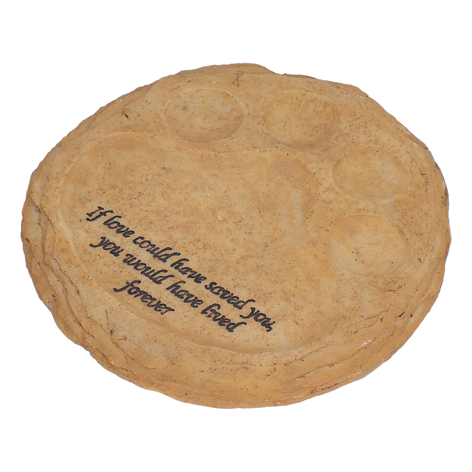 Pet Memorial Stone Resin Garden Memorial Tombstone Dog Cat Gravestone for Lawn BackyardType B Sand Color โ image 6