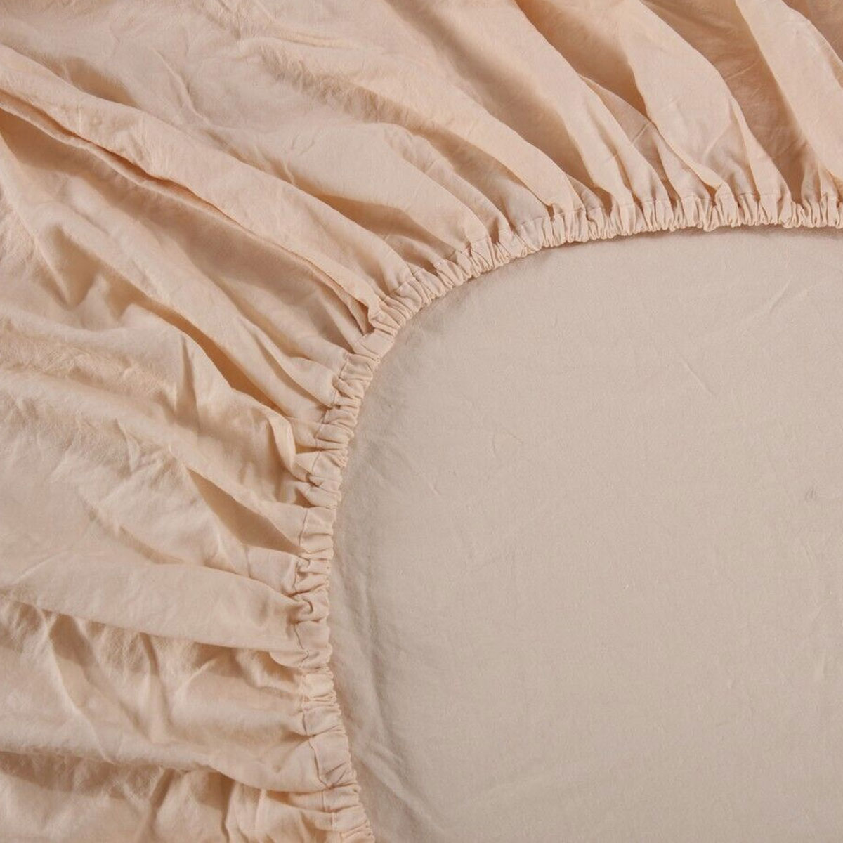 Ramesses 1000TC Linen Bamboo Fitted Sheet Combo Set Linen Queen — image 4